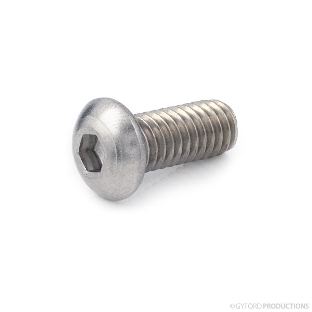 5/16-18 Button Head Socket Cap Screw | Gyford Standoff Systems